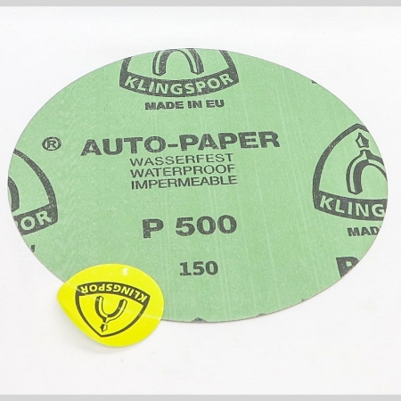 Klingspor 500 PSA, 6 in Disk
